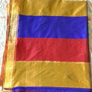 Pattu Saree With Jerry Borders, Palau.