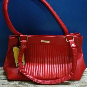 Absolutely New Side Bag In Red