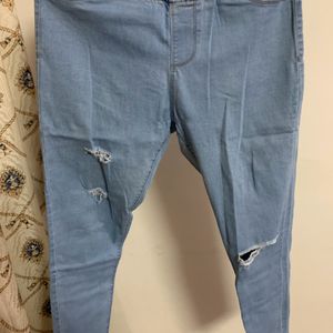 Light Blue Ripped Jean