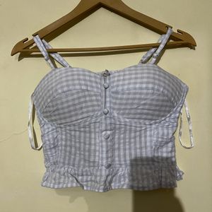 Cute Gingham Top