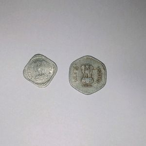 COMBO OF 20 AND 5 PAISE COINS 1986, 1982