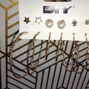 Light Weight Rose Gold Plated Earrings By Mr.DIY