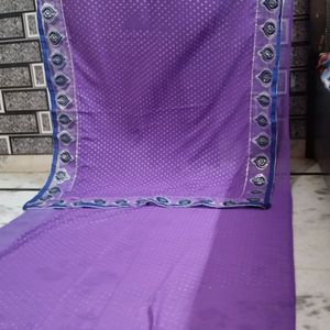 Border Embroidery Work  Saree