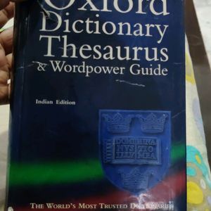 Oxford Dictionary Thesaurus