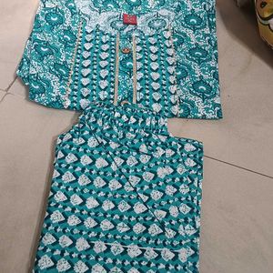 kurti pant set