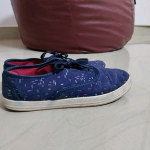 Navy Blue Casual Shoes/Sneakers For Women 👟