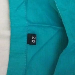 Peacock Green Kurta (XXL)