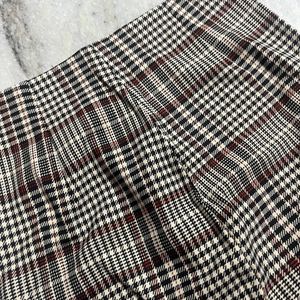 H&M plaid coquette mini skirt🤎