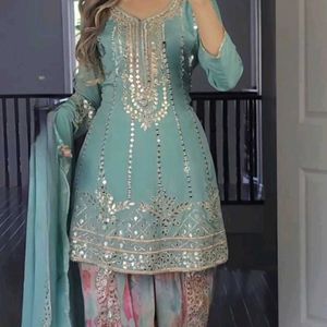 New Standard Beautiful Pakistani Dhoti Dress A One