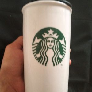 New Starbucks Ceramic Travel Sipper