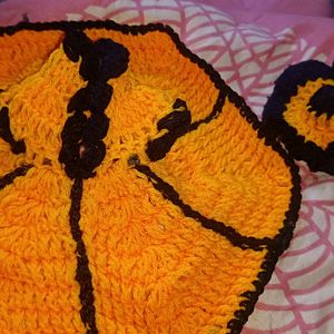 BRAND NEW HAND MADE WOOLEN DRESS LADDU GOPAL