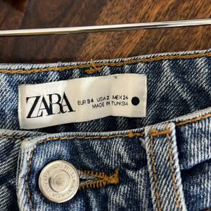 ZARA Blue Denim