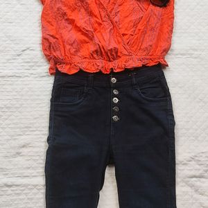 Combo Set Tops N Pants