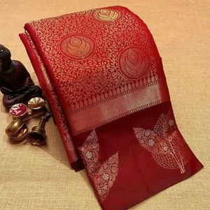 Karwa chauth Special Art Silk Saree With Blouse Pi