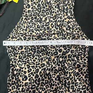 Zara leopard bodysuit