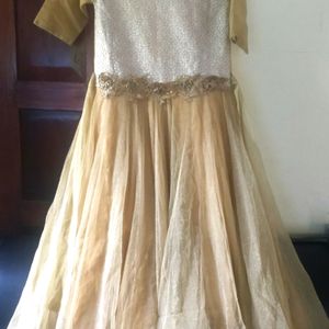 Golden Net Gown