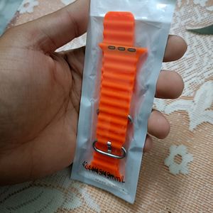 T800 Or Other Watches Strap New Orange Colour 💯