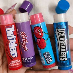 4 Flavoured Lip Balms From US 😍❤