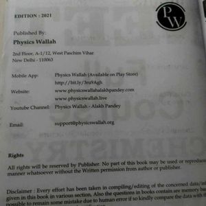 ARJUNA NEET MODULE Physics Wallah Class 11th PCB