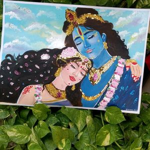 Radha Krishna Painting