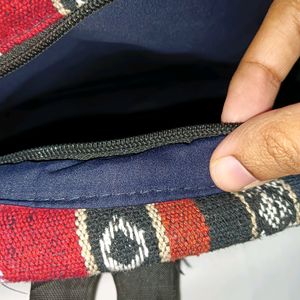 Backpack Hand-crafted By Natural Fabric