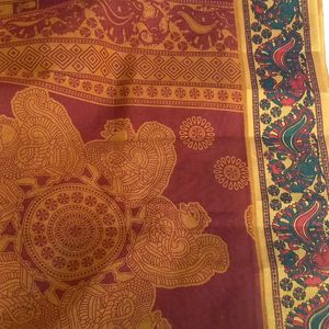 Maroon Saree (Women's)