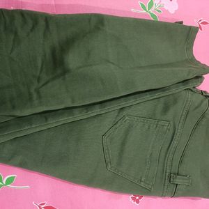 Olive Green Denim