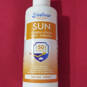 Sunscreen Lotion With Fairness 50 PA+++