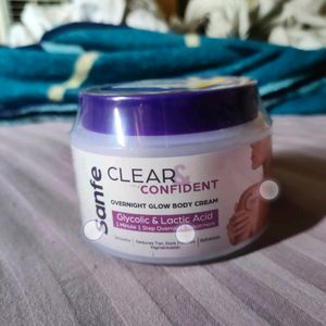 Sanfe Clear & Confident Overnight Glow Body Cream