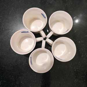 5 Tea ☕ Cups 🍵