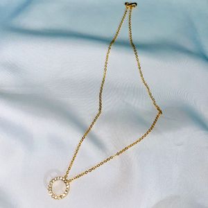 Chain For Women And Girls Gold Plated AlloyChain