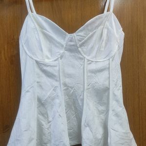 H&M Corset Style Bustier Top.