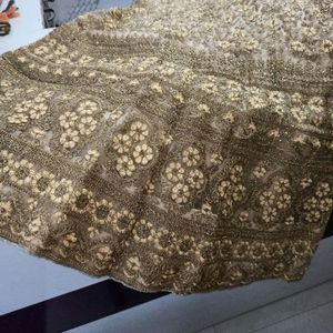 Golden Lehanga Choli