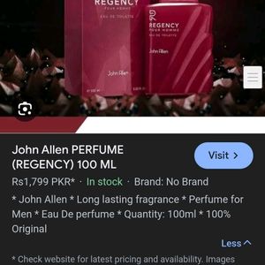 John ALLEN Men's Perfume