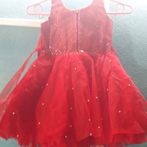 NEW Baby  Red Frock