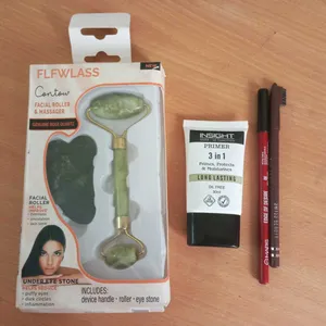 Combo Of Jade Roller Gua Sha