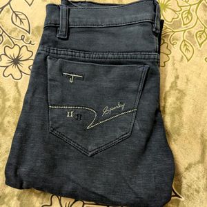 Navy Blue New Jeans