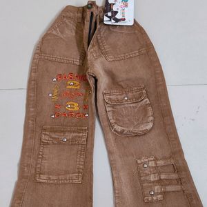 Bell bottom style kids pant