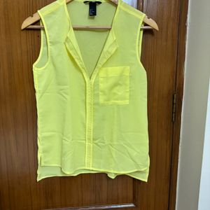 🆕H&M Lemon Yellow Women Top