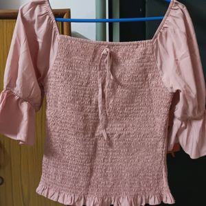 Light Peach Top (Used Once)