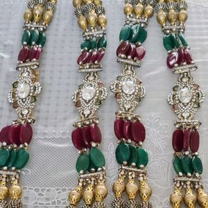 Stone studded beautiful Wedding Varmala/Garland