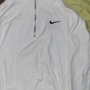 Korean Nike Inspired White Sweatshirt