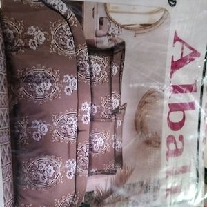 New Double Bedsheet With 2 Pillow