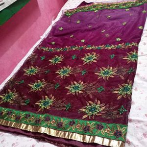 FreeSaree  Brown