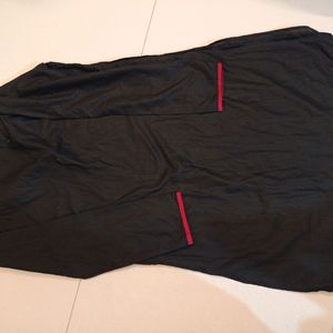 Lim. Sale Offer New Black Kurta With Red Churidar