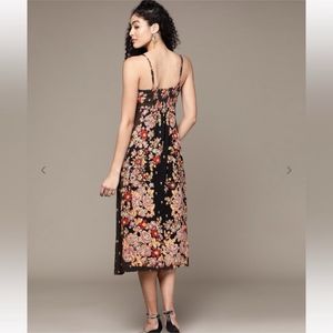 LABEL RITU KUMARFloral Print Strappy A-line Dress