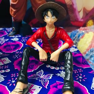 Sitting Luffy Action Figure 15 Cm