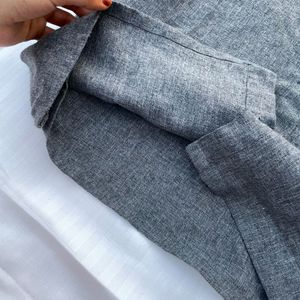 Super Baggy Korean Grey Hoodie Shirt