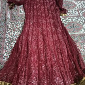 Frock Suit With Dupatta