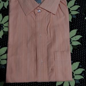 Striped Branded Cotton Linen Shirt For Men